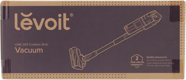Бездротовий пилосос Levoit LVAC-200: 4-в-1, для дому та авто, фільтрація 99,9%, для тварин, килимів, твердих поверхонь