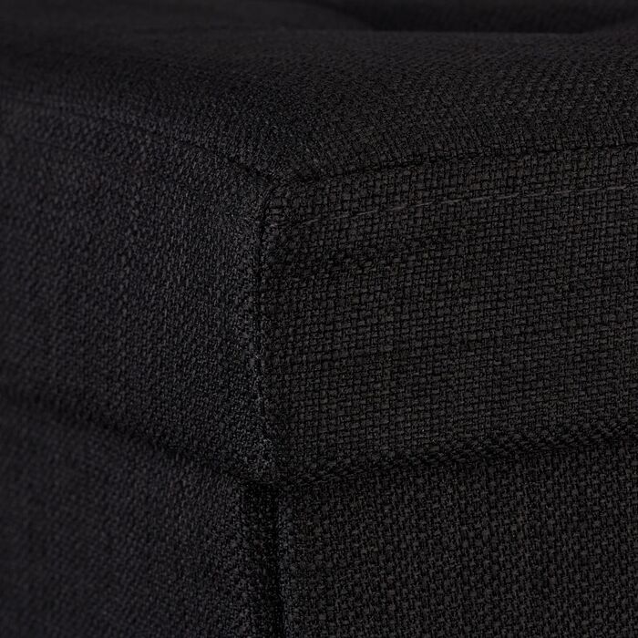 Relaxdays Складний табурет з місцем для зберігання, льон