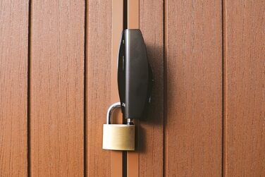 Садовий будиночок KETER Darwin 2,8 м² коричневий (6x6) з Evotech пластику, з дверима та вентиляцією, 25x184x205 см