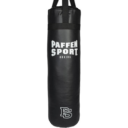 Боксерська груша Paffen Sport FIT 30 х 100 см міцний мішок для піску початкового рівня та відпочинку з нейлоновою підвіскою для низького рівня шуму