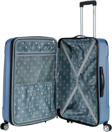 Чохол-валіза Rockland London з жорстким корпусом, білий, 28 дюймів (доступний також у блакитному кольорі)