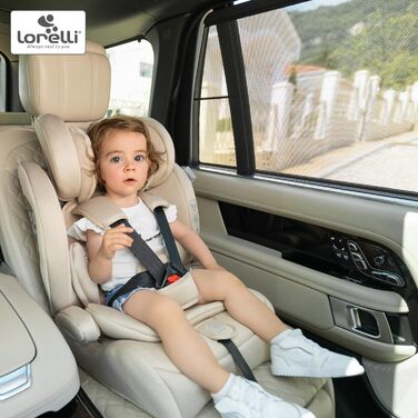 Автокрісло Lorelli Adventure i-Size 9-36кг, сіре - з регульованою підголівником та 5-точковим ременем безпеки