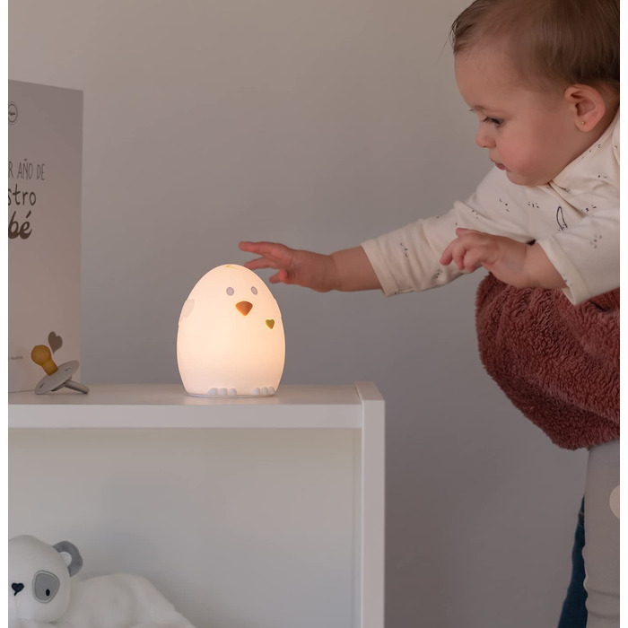 Приліжкова лампа Grupo Erik для дітей-приліжкова лампа для кішок - 116x7 см настільна лампа-приліжкова лампа для дітей з офіційною ліцензією (Eggy)