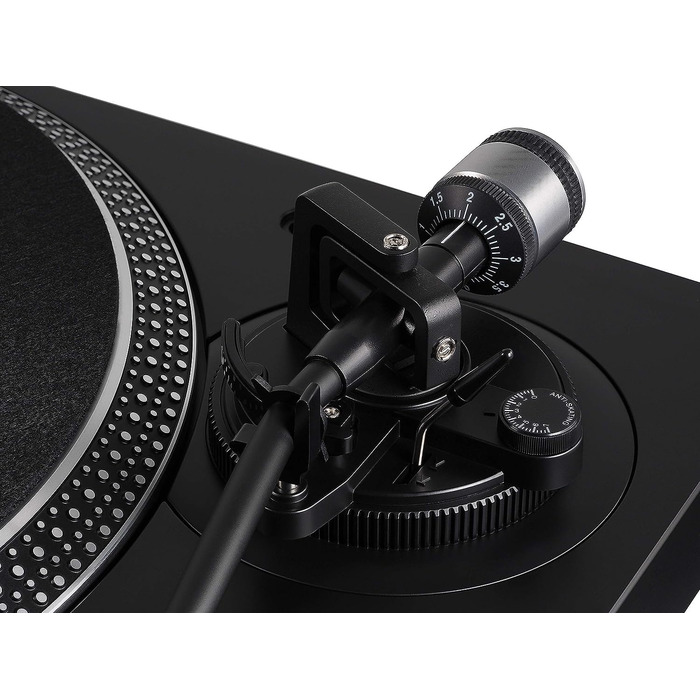 Програвач вінілу Audio-Technica LP120xBTUSB з прямим приводом, Bluetooth та USB, чорний