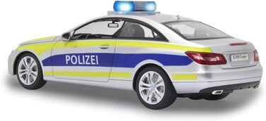 Модель Mercedes-Benz E350 Coupe 1:16 JAMARA 410023, 2.4GHz, світло-звукові ефекти (сирена, сигналізація, блимання, 4 швидкості)