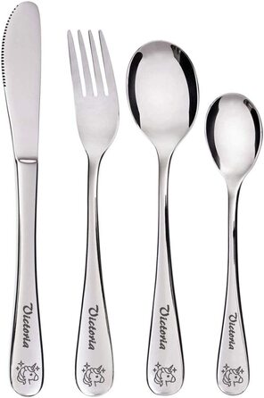 Дитячий набір посуду Kinderbesteck з гравіюванням 