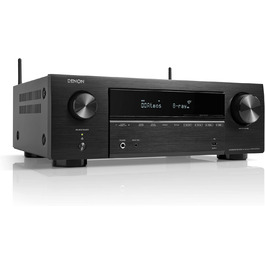 Канальний AV-ресивер Denon AVR-X1700H, Dolby Atmos, 8K HDMI, Bluetooth, Wi-Fi, Alexa, Чорний, 7.2-