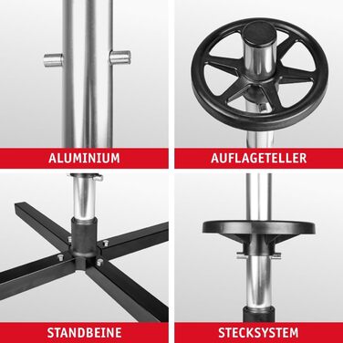 Підставка для шин Walter Felgenbaum для легкових автомобілів, до 100 кг, ширина шини до 225 мм, щадна для дисків