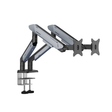Настільне кріплення для двох моніторів Anda Seat Stealth PRO II Duo 17’’-42’’ Titanium