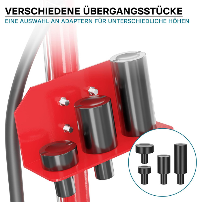 Гідравлічний домкрат Wiltec Rangierwagenheber 3т, підйом 13,5-40 см для авто, позашляховиків, кемперів - компактний та міцний