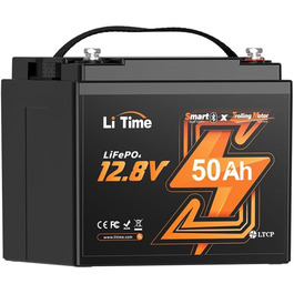 Літієвий акумулятор, автофургон під сидінням (12V50Ah BT TM), 4 12V 100Ah Bluetooth