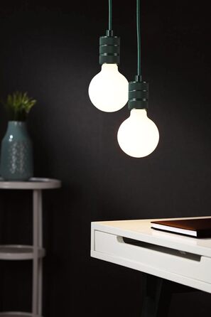 Підвісний світильник Neordic Pendant Lamp Tilla без лампочки макс. 20 Вт підвісний світильник Metal E27 (для стельового підключення, зелений), 78436