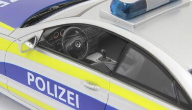 Модель Mercedes-Benz E350 Coupe 1:16 JAMARA 410023, 2.4GHz, світло-звукові ефекти (сирена, сигналізація, блимання, 4 швидкості)