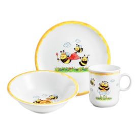 Набір дитячого посуду 3 предмети, Compact Fleißige Bienen Seltmann Weiden