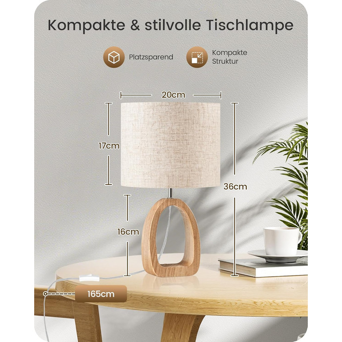 Дерев'яна торшерна лампа GOEBLESON для спальні, вітальні, готелю. Сучасний дизайн, кольор сірий, E27, LED 2700K, кільцева форма, ZME07TLD05N1