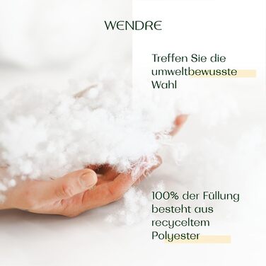 Ковдра всесезонна 135x200 – тепла ковдра з мікрофібри 300 GSM – ковдра для сну з сертифікацією Oeko-TEX – гіпоалергенна ковдра, виготовлена в ЄС – пральна – ковдра 135x200