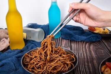 Набір туристичного посуду iBasingo Titan 3 шт. (вилка, ложка, ніж) - нержавіюча сталь, легкий, для кемпінгу, пікніка, риболовлі, туризму