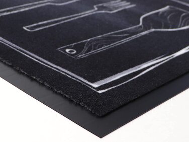 Кухонний килим Primaflor-високоякісна кухонна доріжка-міцний килимок для передпокою-Нековзна доріжка для килимів-50 x 150 см-Kitch