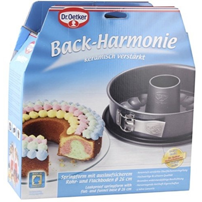 Знімна форма для торта Ø 26 см Back Harmonie Dr. Oetker