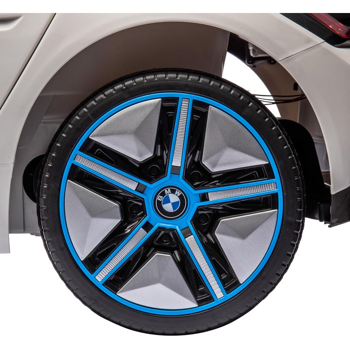 Дитячий електромобіль HOMCOM BMW з пультом, фарами, MP3, білий, 3-5 км/год, для дітей 3-5 років