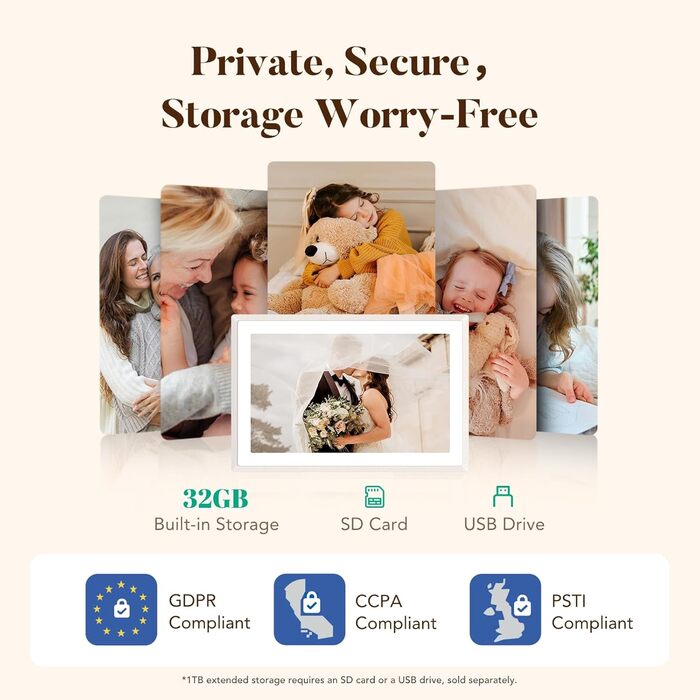 Цифровий фоторамка Pexar by Lexar 11