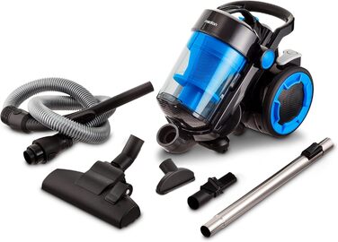 MEDION Безмішковий циклонний пилосос P4000 (900 Вт, 4.3 л, HEPA 13, 11 м, MD 11906) блакитний