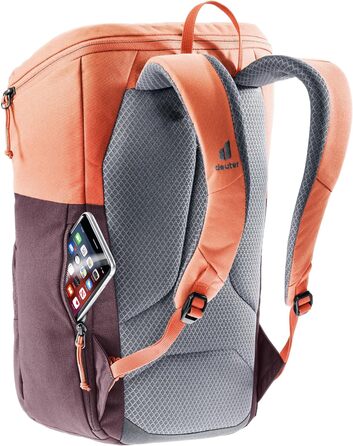 Дитячий рюкзак deuter Unisex Kids Overday (1 упаковка) (15 л, баклажани-сієна)