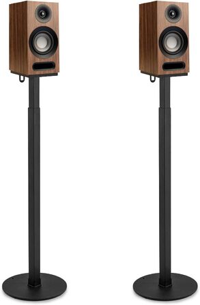 Підставка для акустики Dhouse, регульована висота, універсальна, поворотна на 360°, чорна (1 шт.)