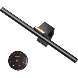 Quntis Лампа для монітора з підсвічуванням 42,5 см, RGB, з пультом дистанційного керування, регулювання яскравості та колірної температури, для офісу та дому