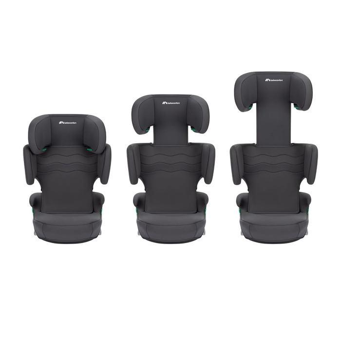 Автокрісло Bebeconfort Disney Hera i-Fix 100-150 см (3.5-12 років) Miss Minnie Graphite - легке, з регульованим підголівником