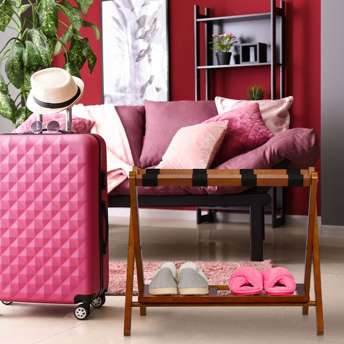 Набір з 2 багажних підставок Relaxdays, складані