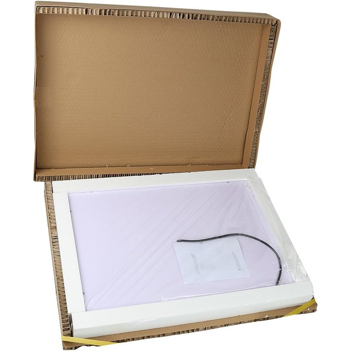 Дзеркало для ванної кімнати Kedia 50x70 см з підсвіткою LED, біле світло 6500K, сенсорне керування