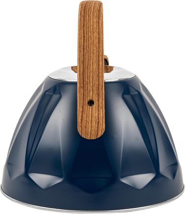 Чайник для води Karl Hausmann Induktion 3L з автоматичним свистком - нержавіюча сталь, сумісний з індукційними, газовими та електричними плитами