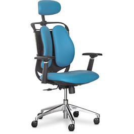 Крісло Mealux Testa Duo Blue (арт. Y-552 KBL Duo)