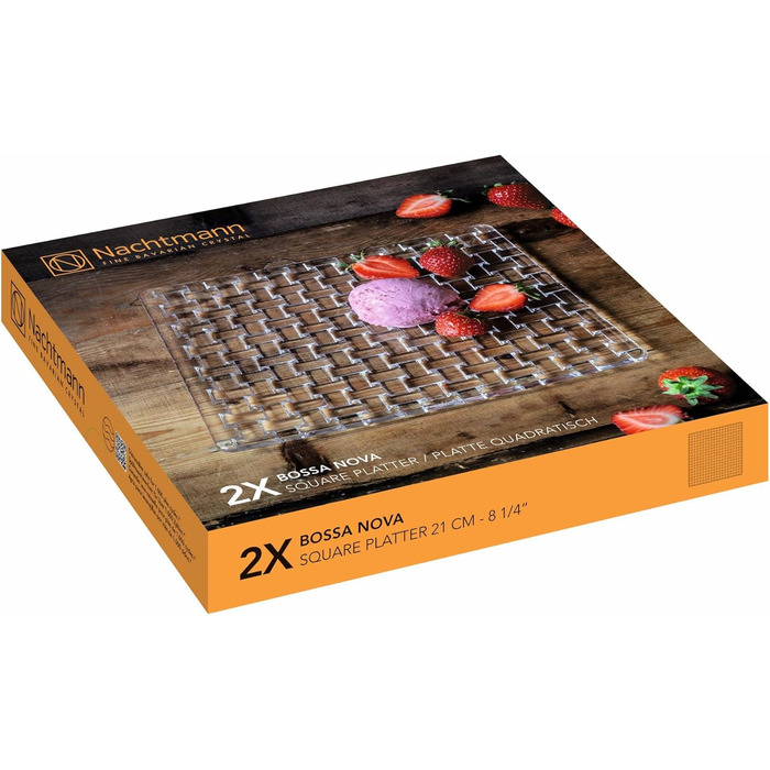 Nachtmann Tortownя Bossa Nova Ø 32 см: Кришталеве скло, Сервірувальна тарілка для тортів та випічки