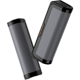 Електричні грілки для рук 2 шт. - USB, багаторазові, 3 режими нагріву, для дітей та жінок (сірі)