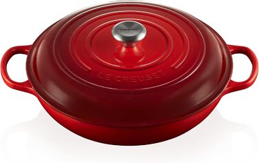 Каструля Le Creuset з емальованого чавуну, 3,5 л, колір 'Вишня'