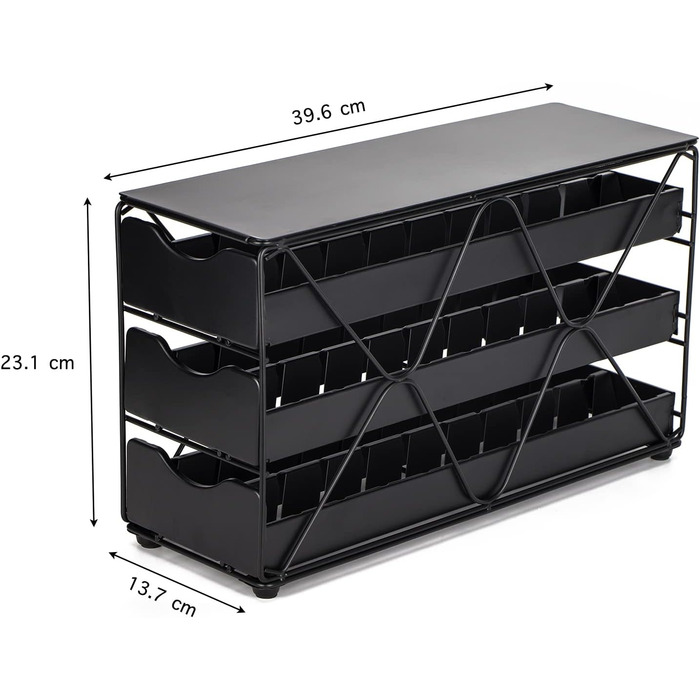 Організатор для капсул Nespresso Vertuo Line від Bagoo - 3 яруси