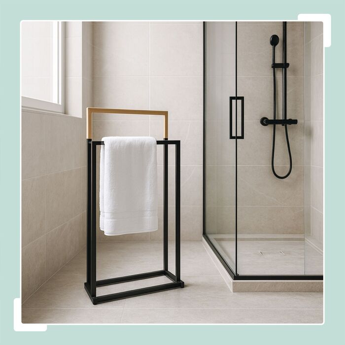 Підставка для рушників Relaxdays з двома перекладинами