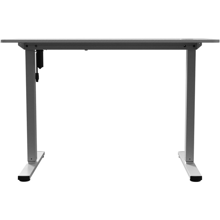 Стол Mars Gaming MGD-ERGOPRO: електричний, регульована висота 73-118 см, карбонова поверхня, металева конструкція, тримач для навушників, керування кабелями, 110x60 см, білий