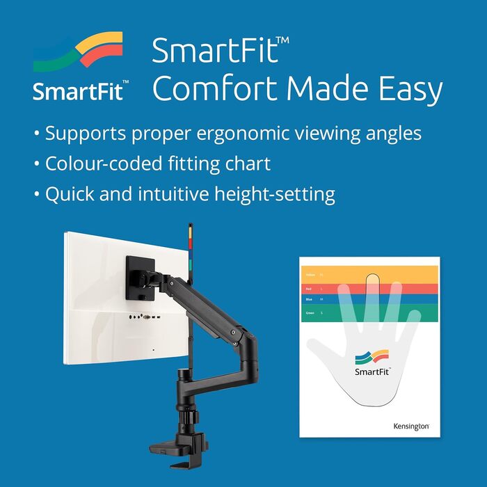 Кріплення для монітора Kensington SmartFit K59601WW (Чорний), для моніторів до 49