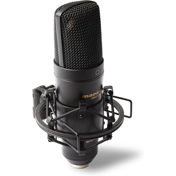 Мікрофон конденсаторний Marantz Professional MPM-1000U з великою мембраною, USB, нирковий характер, для подкастів, студії, геймінгу, з кабелем USB та кріпленням для мікрофона