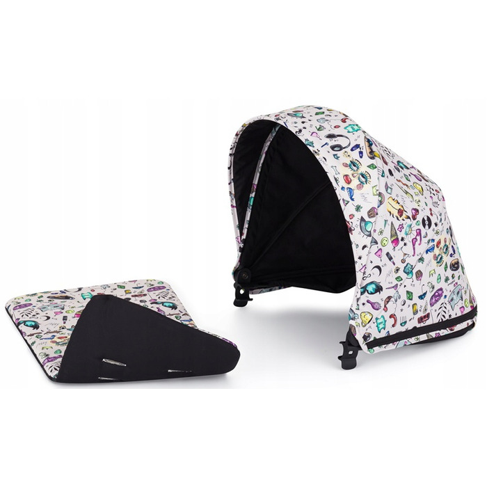 Дитячий прогулянковий візок Petite&Mars Royal 3 BLACK Limited Tattoo