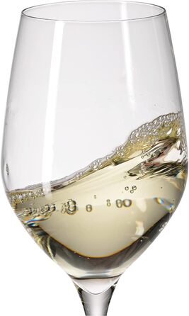 Бокали для білого вина WMF Easy Plus 6 шт, 390 мл, кришталь, прозорі, для посудомийної машини