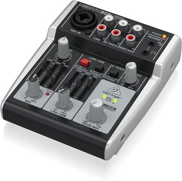 Behringer Audiophile 2x2 USB Аудіоінтерфейс 24-біт/192 кГц з мікрофонними преампами Midas (PODCASTUDIO 2 USB) для студії