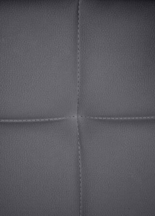 Крісло CLP Canada - оббивка з штучної шкіри, сіре, металевий каркас