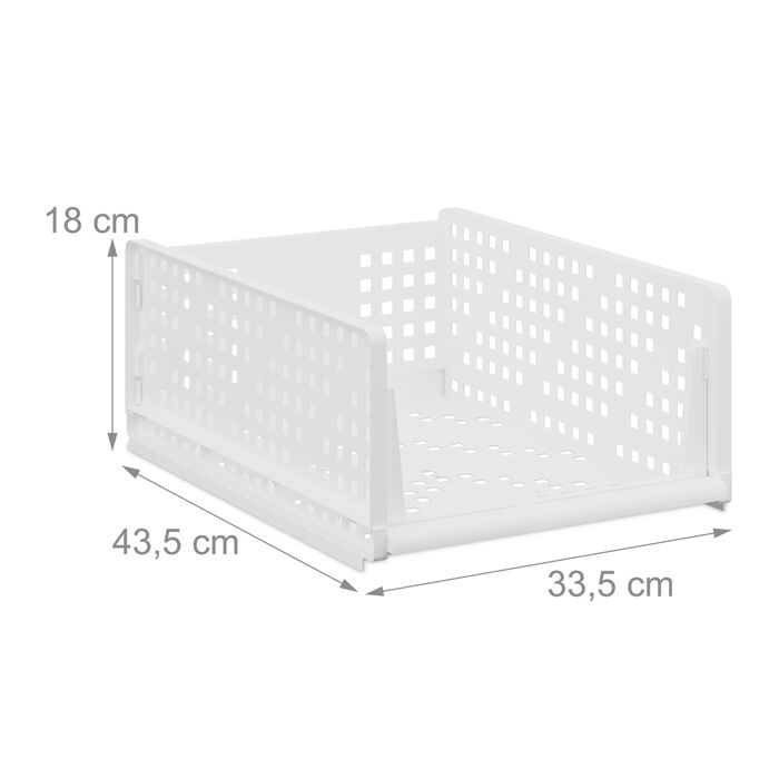 Органайзери для шафи Relaxdays (набір 3 шт.)