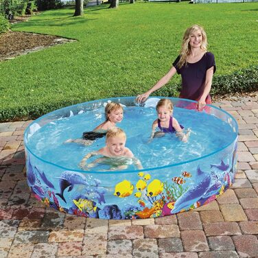 Дитячий надувний басейн Bestway Fill‘N Fun Odyssey 183x38 см