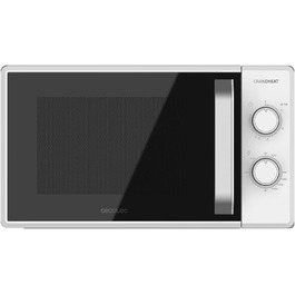 Мікрохвильова піч ProClean 3010, 20 літрів, покриття Ready2Clean, 700 Вт, 6 режимів, таймер 30 хв, функція розморожування, білий колір (20L, гриль, GrandHeat)