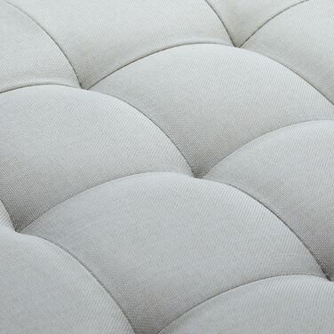 Relaxdays Пуф з місцем для зберігання, великий, круглий